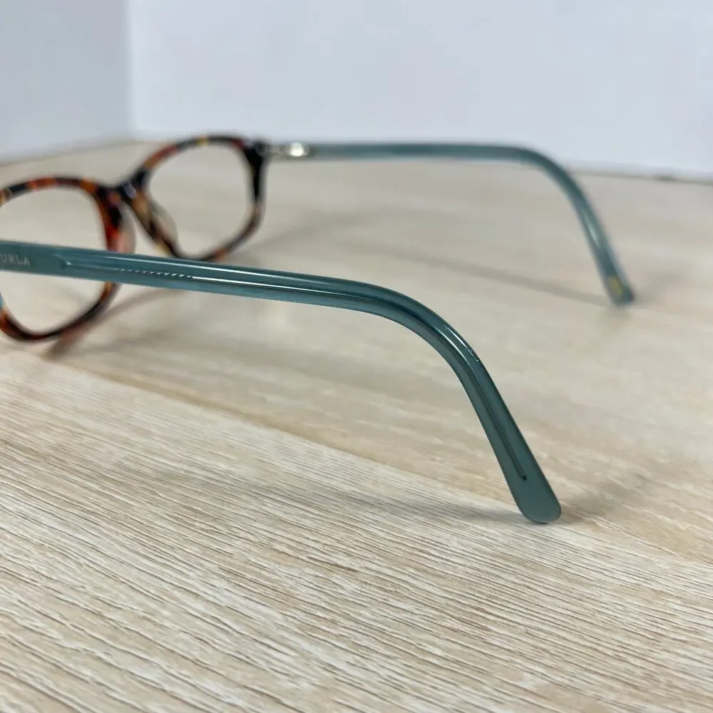 Furla Giglio VU4798J COL.0758 Eyeglasses Tortoise Shell Frames Only 52-17-140